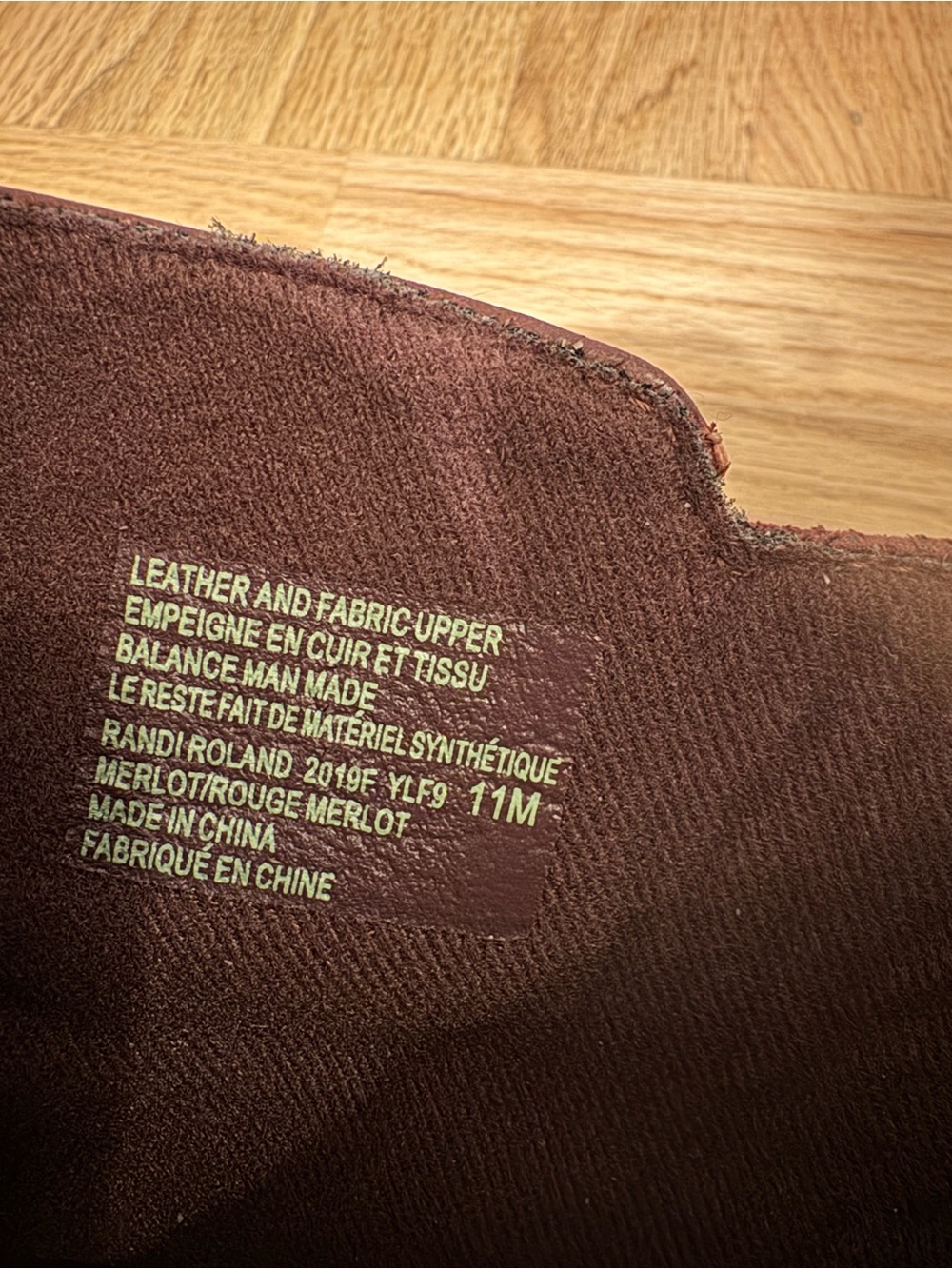 Earth Origins Merlot Leather Zip-up Boot Sz 11 - Picture 4 of 8